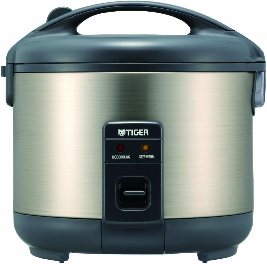JNP-S18U-HU 10-Cup (Uncooked) Rice Cooker and Warmer (Stainless Steel Gray)