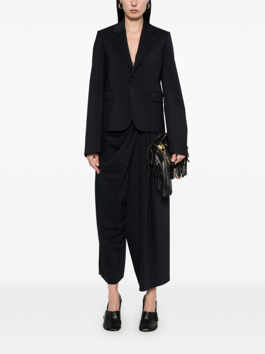 Wool Single-Breasted Jacket