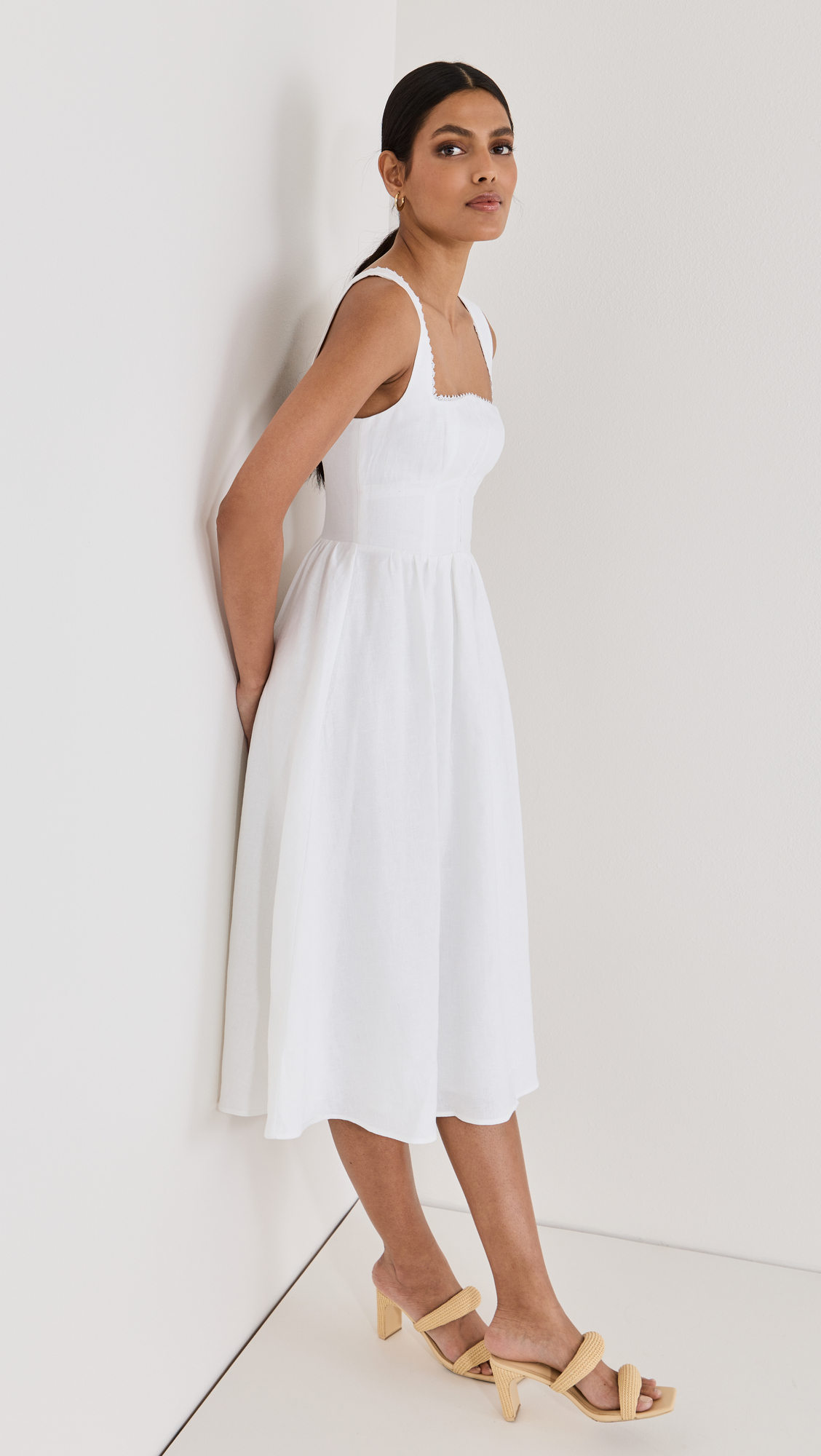 Tagliatelle Linen Dress
