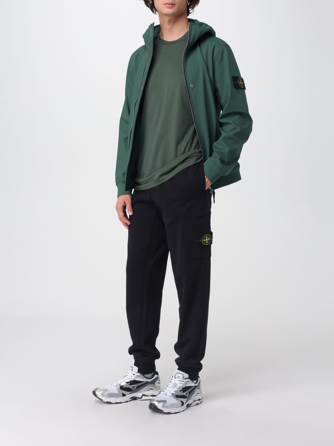 T-Shirt Men color Green