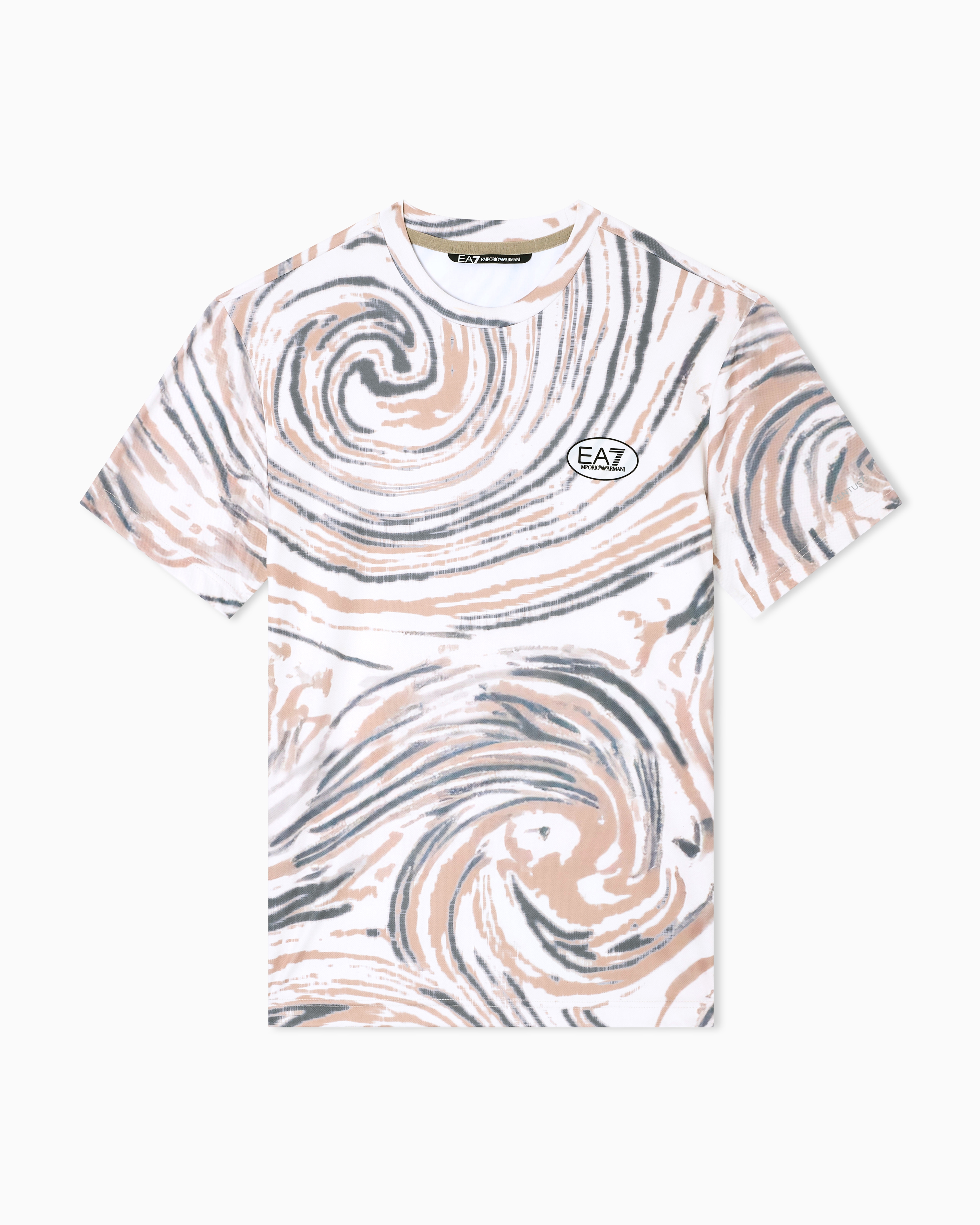Tennis Pro print T-shirt in VENTUS7 technical fabric