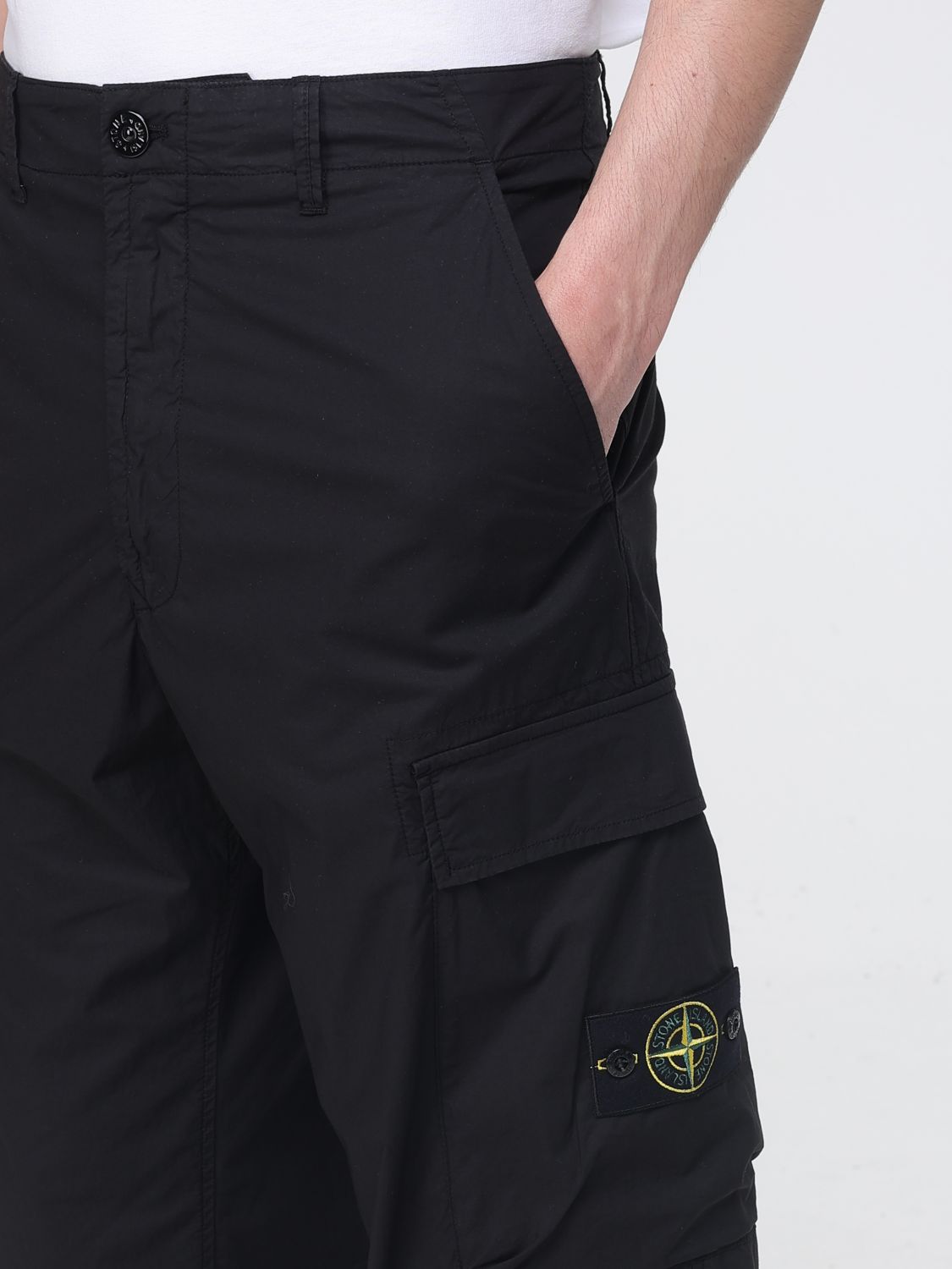 Pants Men color Black