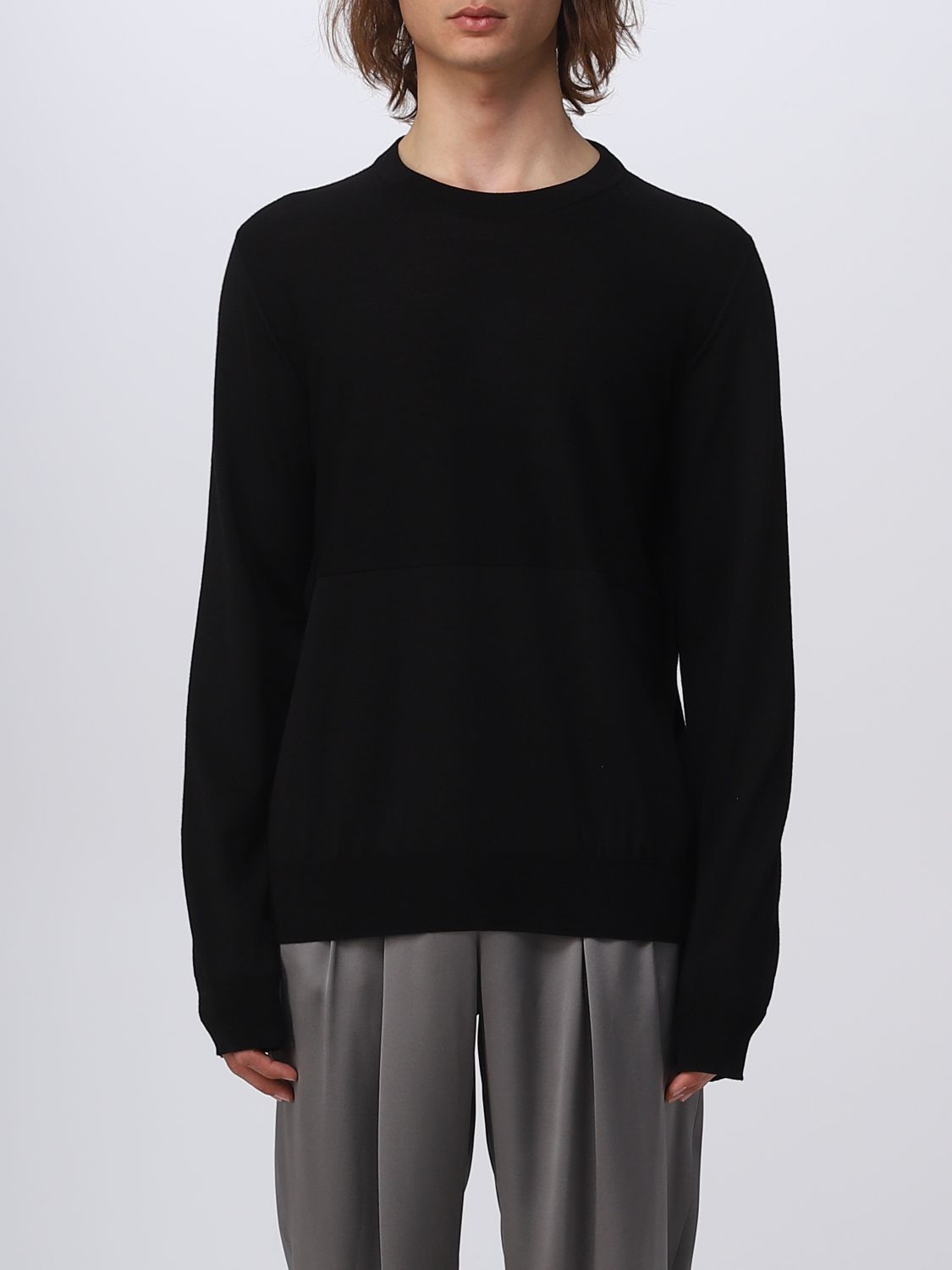 Sweatshirt Men color Black