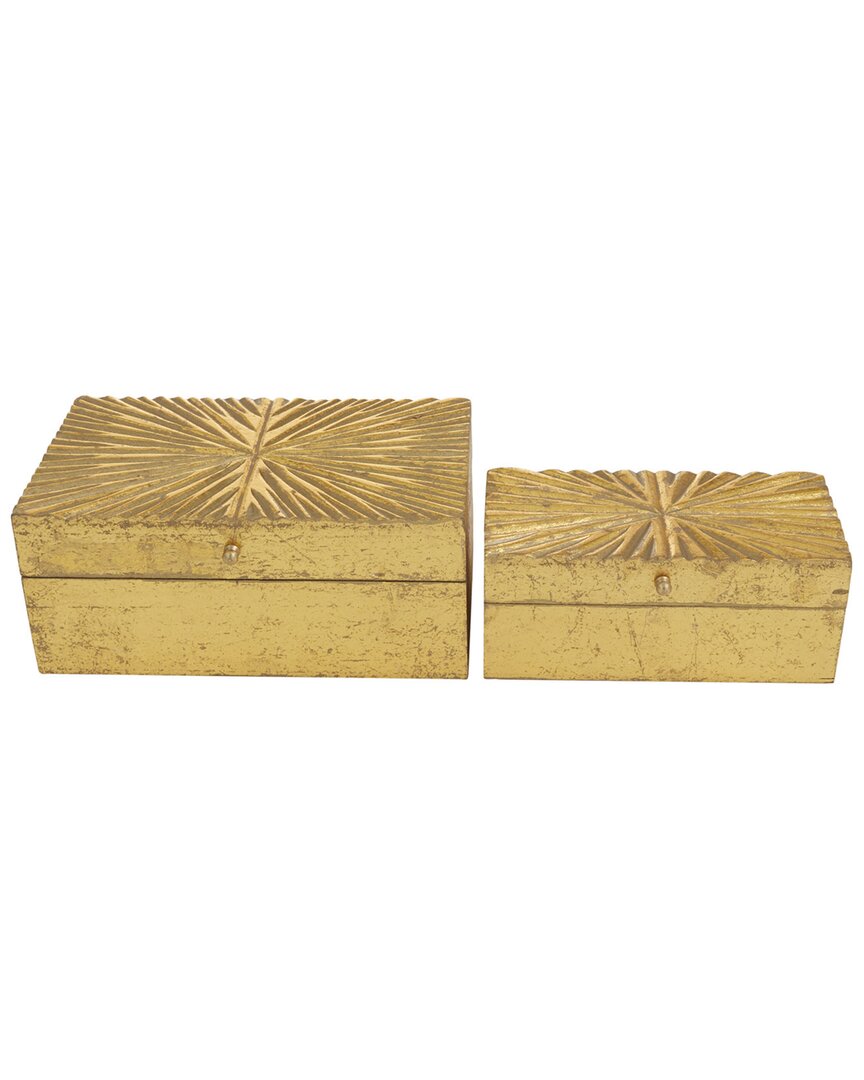 Set of 2 Decorative Boxes