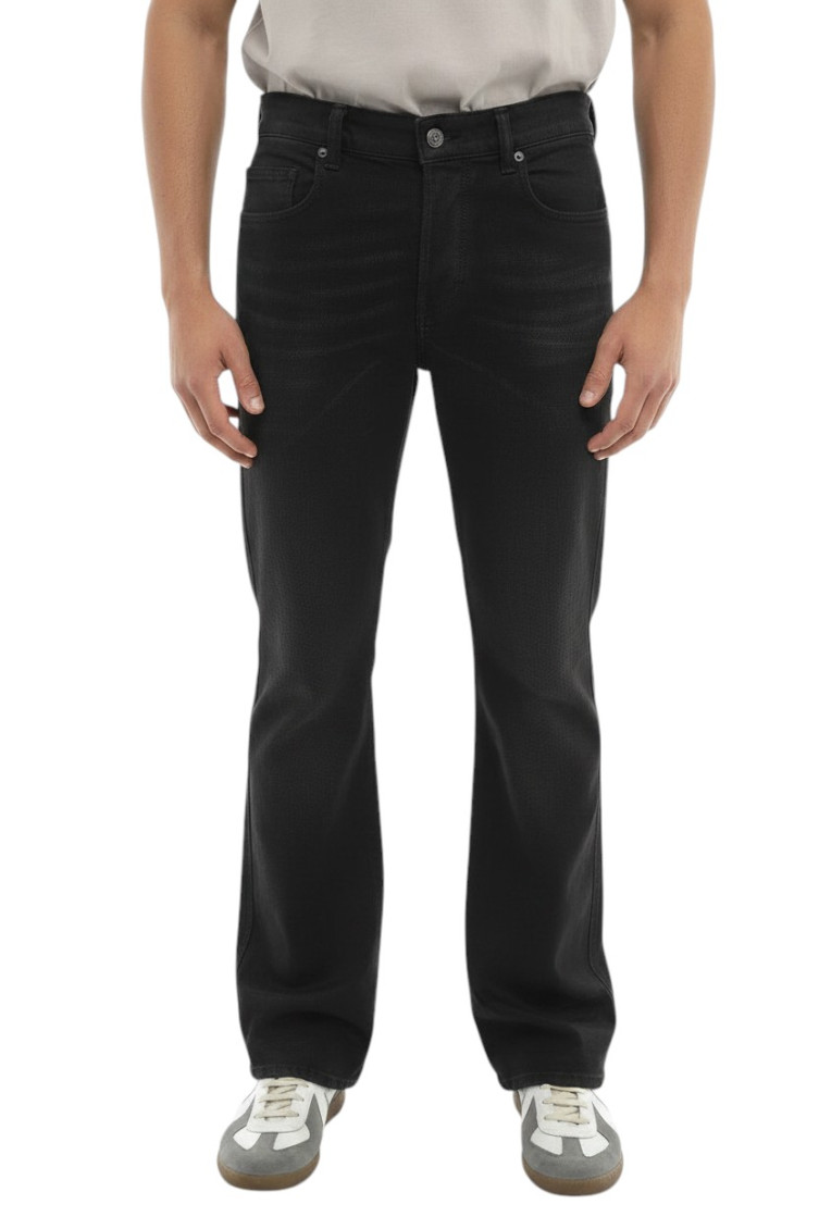 Black Mid Rise Jeans