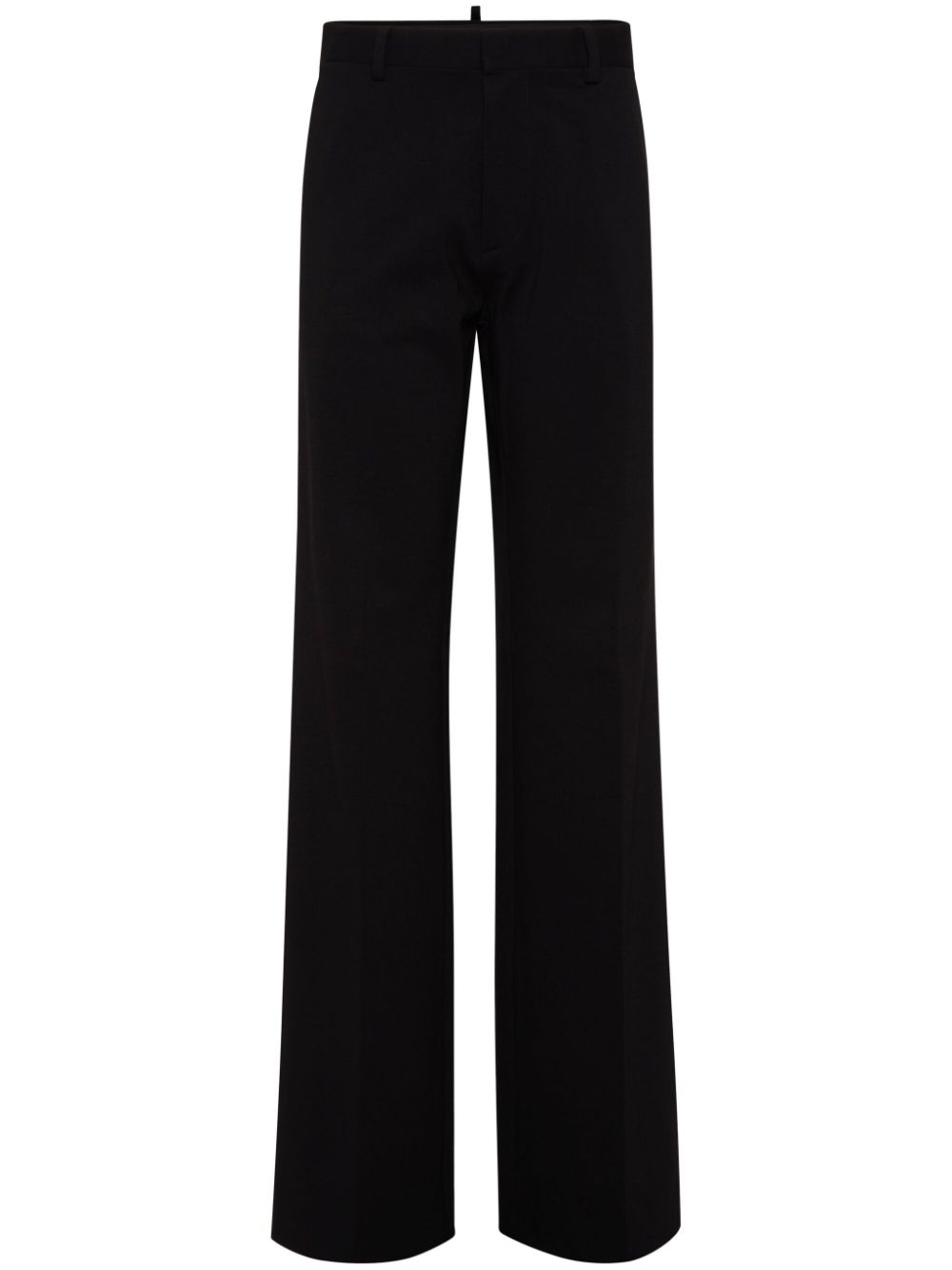 Straight-leg trousers - Black