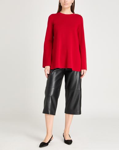 Woman Sweater Red Size S Virgin Wool