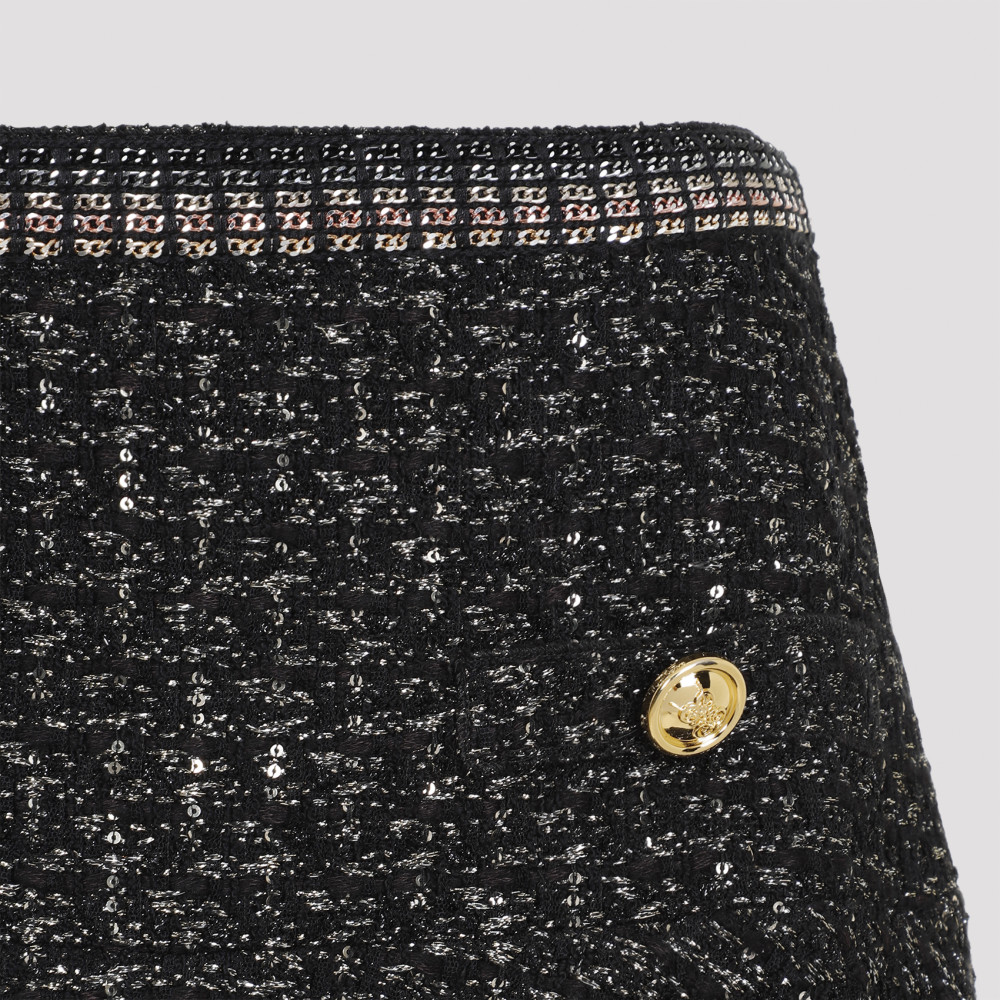 Boucle Mini Skirt