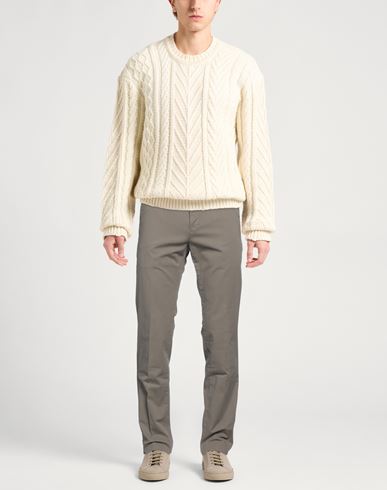 Pt Torino Man Pants Taupe Size 30 Cotton, Elastane