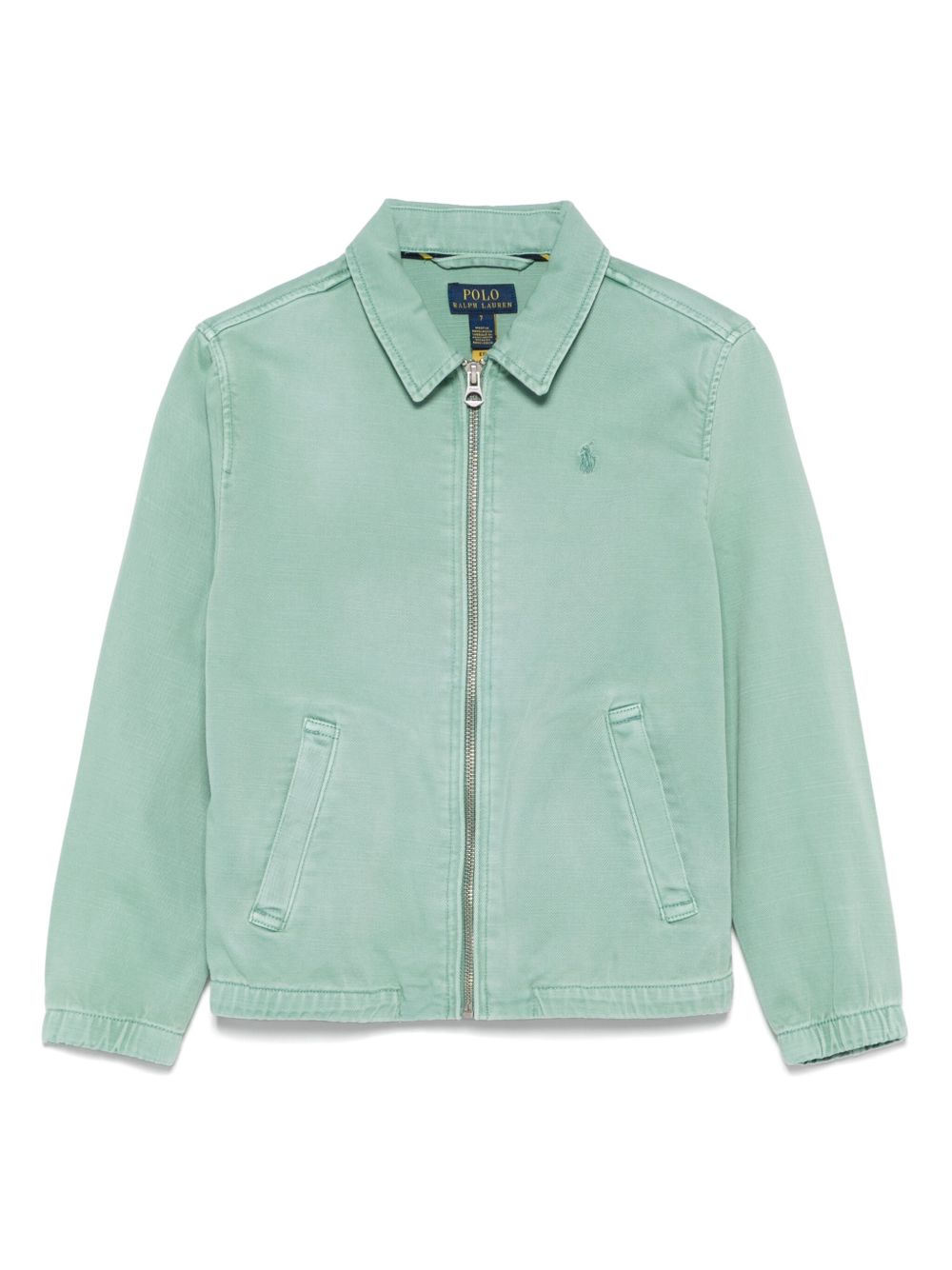 POLO RALPH LAUREN KIDS Polo Pony-embroidered jacket - Green