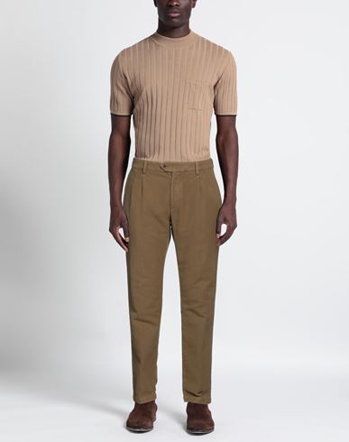 Man Pants Sage green Size 36 Cotton