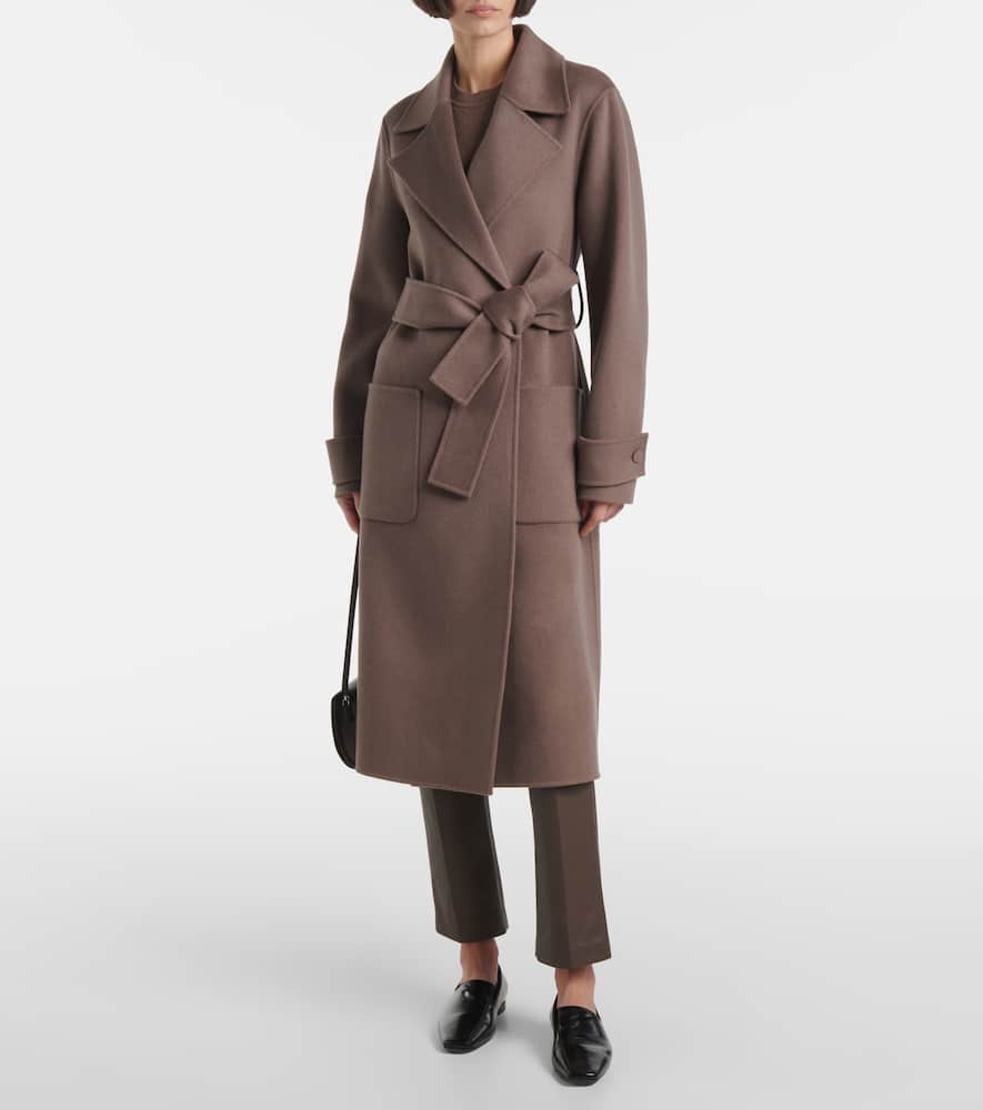 Arline wool and cashmere coat