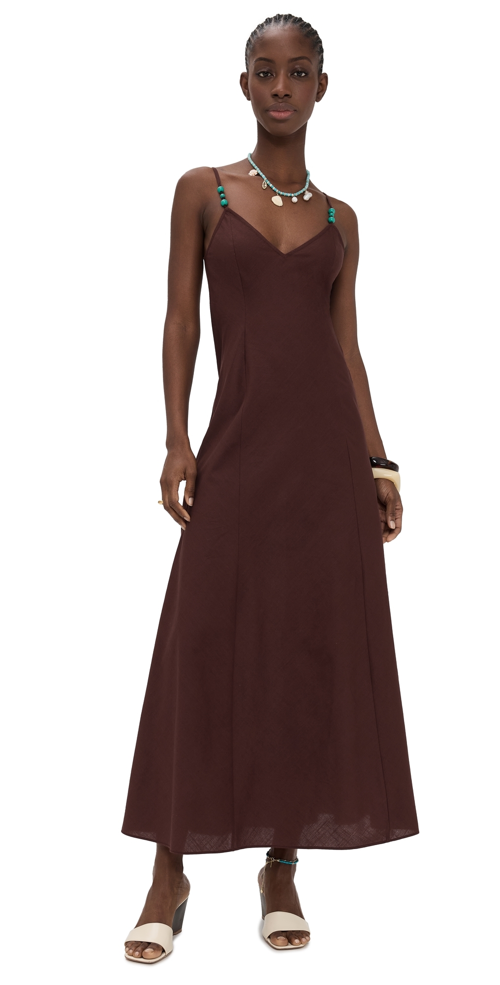 Maxi Dress Brown