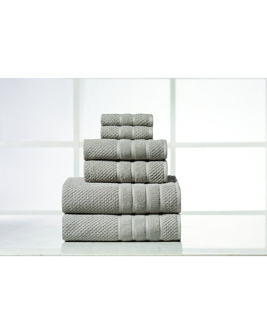 6Pc Egyptian Cotton Towel Set