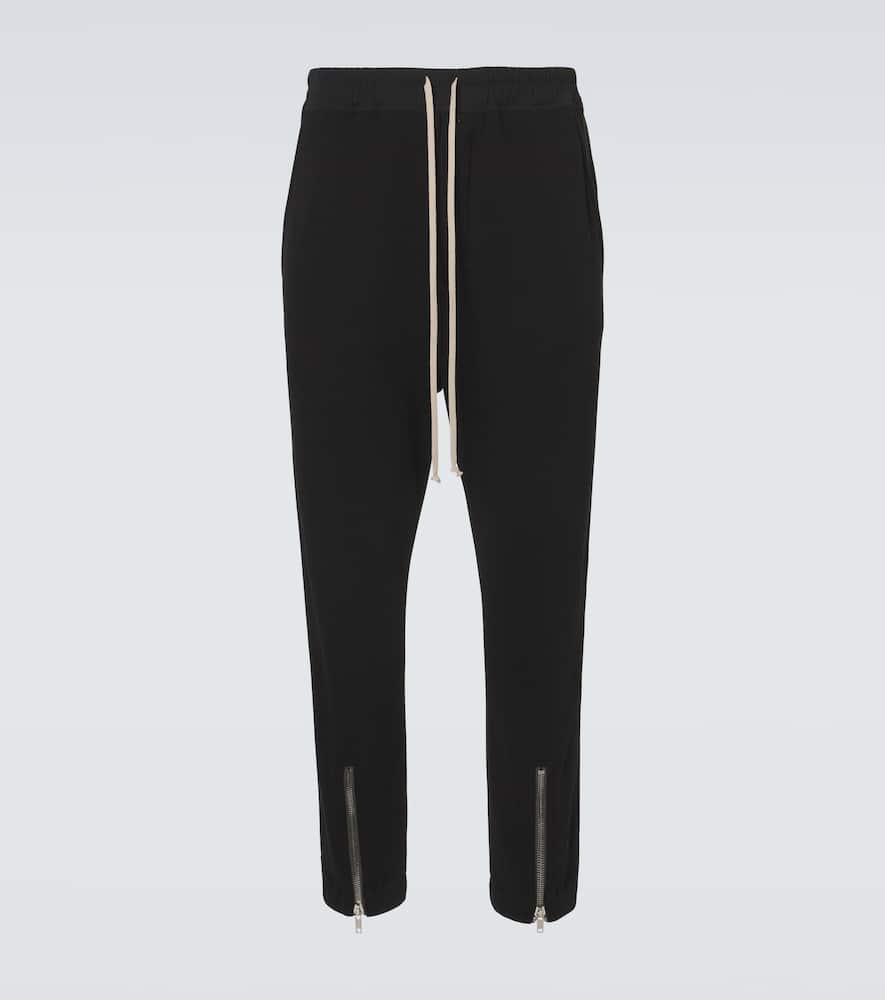 Tecuatl cotton jersey terry sweatpants