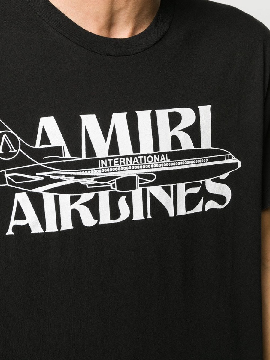 Airlines Tee Black