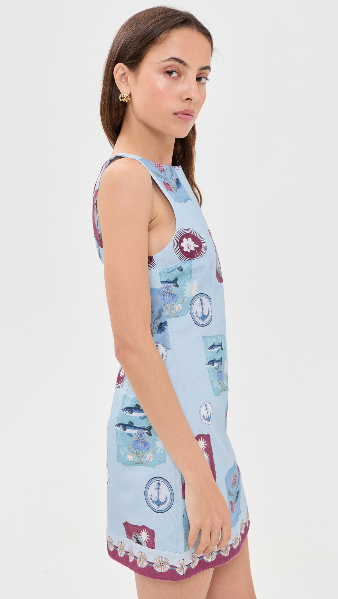 Sintra Mini Dress Blue