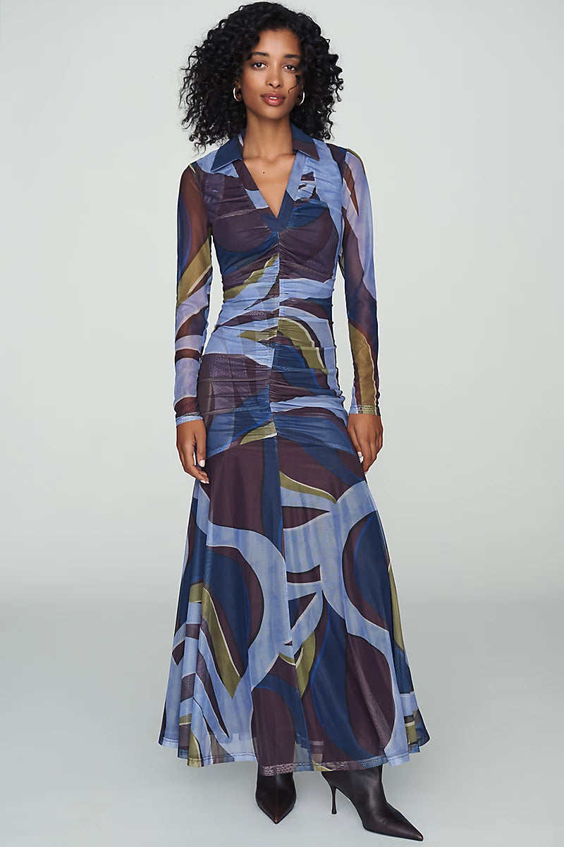 Gael Mesh Maxi Dress