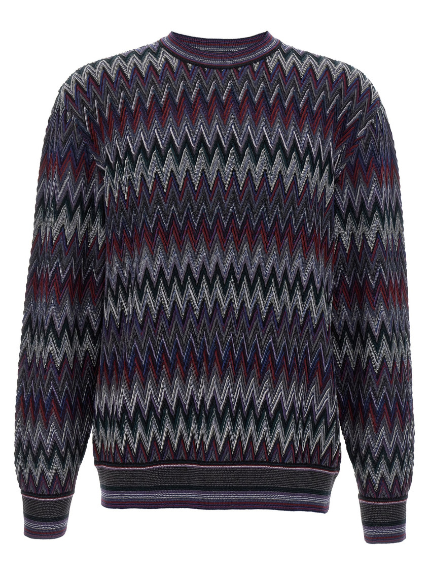 Zigzag Pattern Sweater