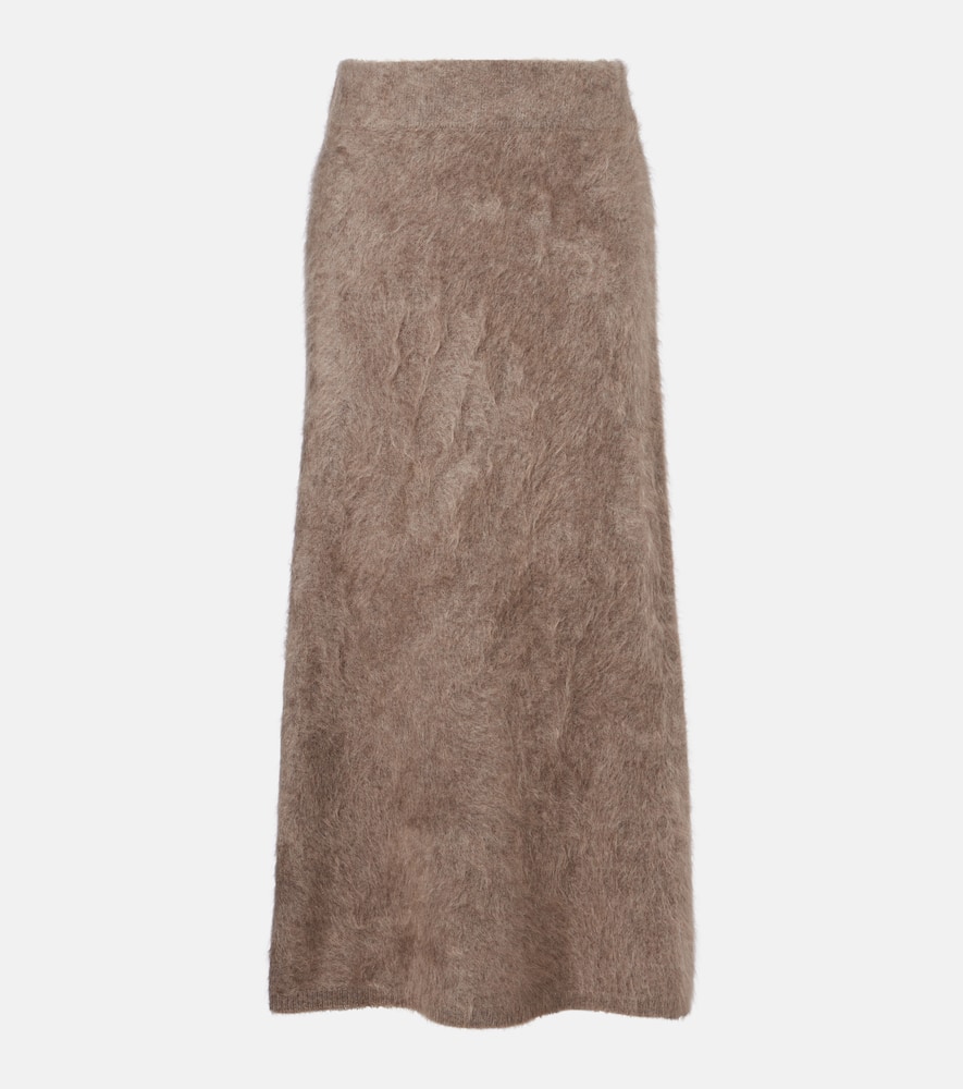 Asta cashmere maxi skirt