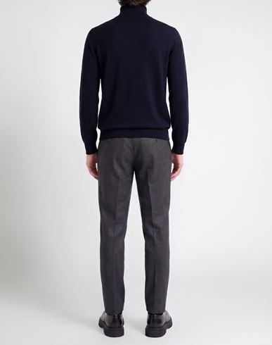 Man Turtleneck Midnight blue Size 46 Merino Wool
