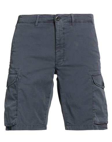 Slacks By Slowear Man Shorts & Bermuda Shorts Navy Size 31 Cotton, Elastane