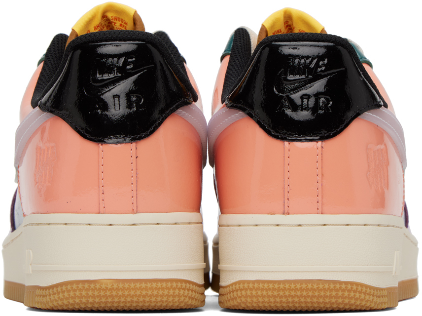 Multicolor Undefeated Edition Air Force 1 Low Sneakers