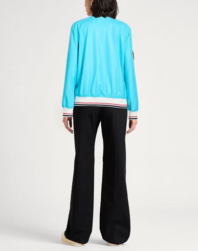 Woman Jacket Azure Size S Viscose, Polyurethane, Nylon