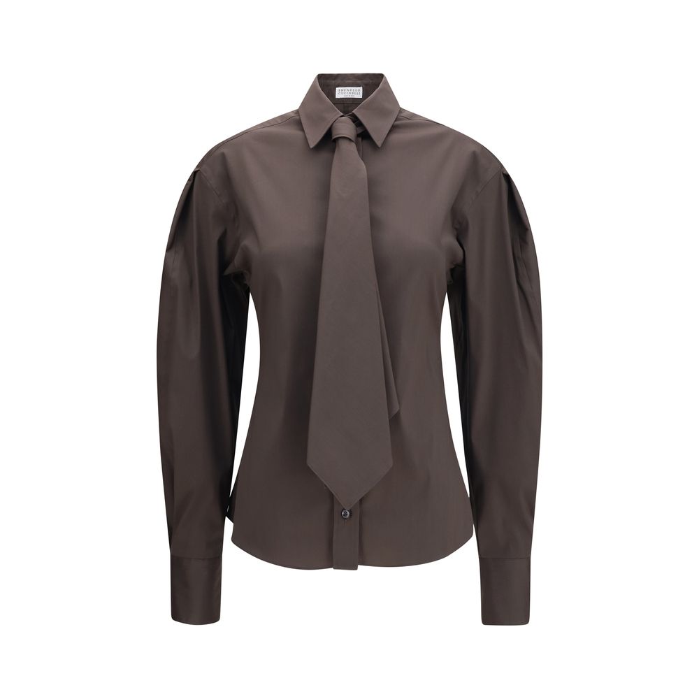 Dress Shirt — Brown