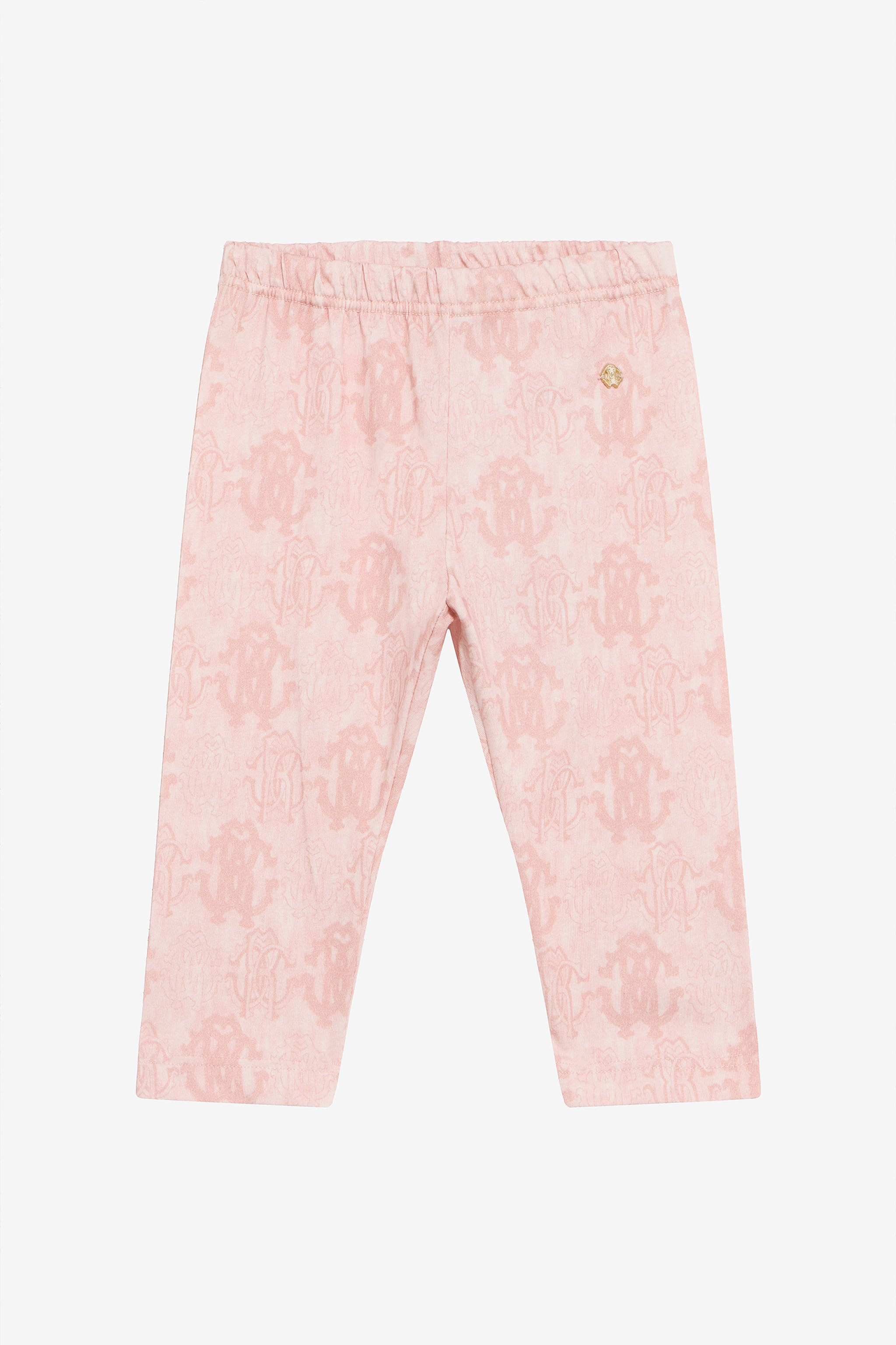 3d Monogram Print Trousers