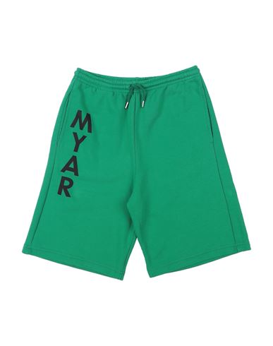 Kid Boy Shorts & Bermuda Shorts Green Size 10 Cotton