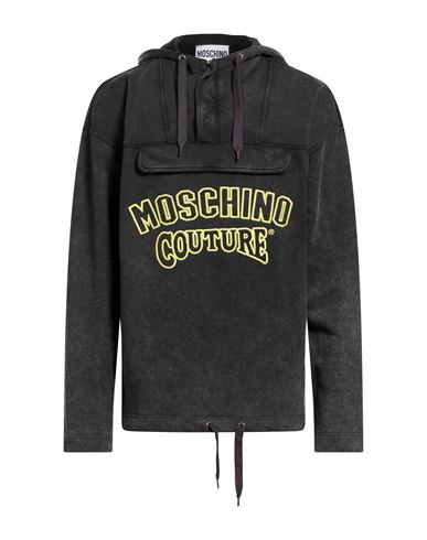 Man Sweatshirt Lead Size 34 Cotton