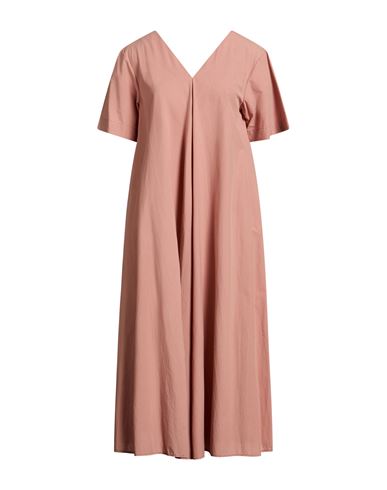 Woman Midi dress Blush Size 8 Cotton