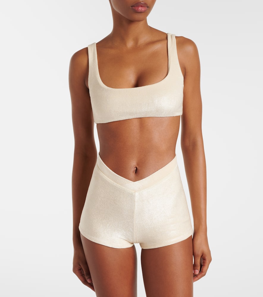 Raya terry shorts