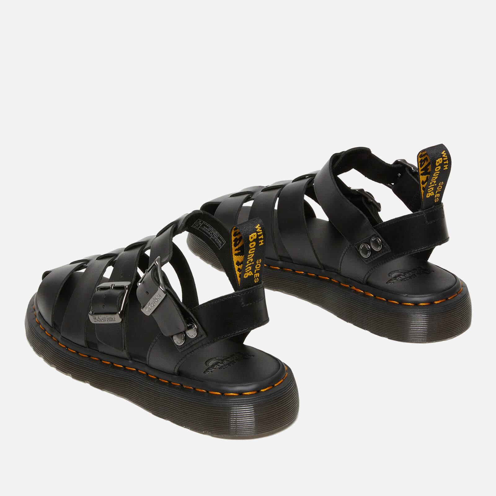 Dr. Martens Men's Leather Fisherman Sandals - UK 11
