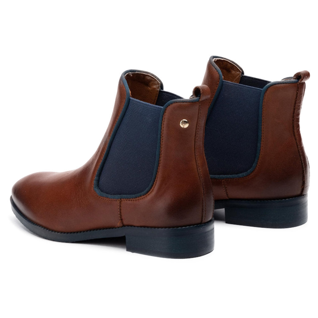 Pikolinos Royal Calfskin Leather Women's Chelsea Ankle Boots