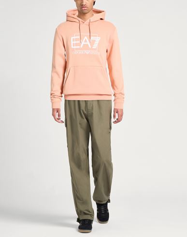 Man Sweatshirt Blush Size 3XL Cotton, Polyester