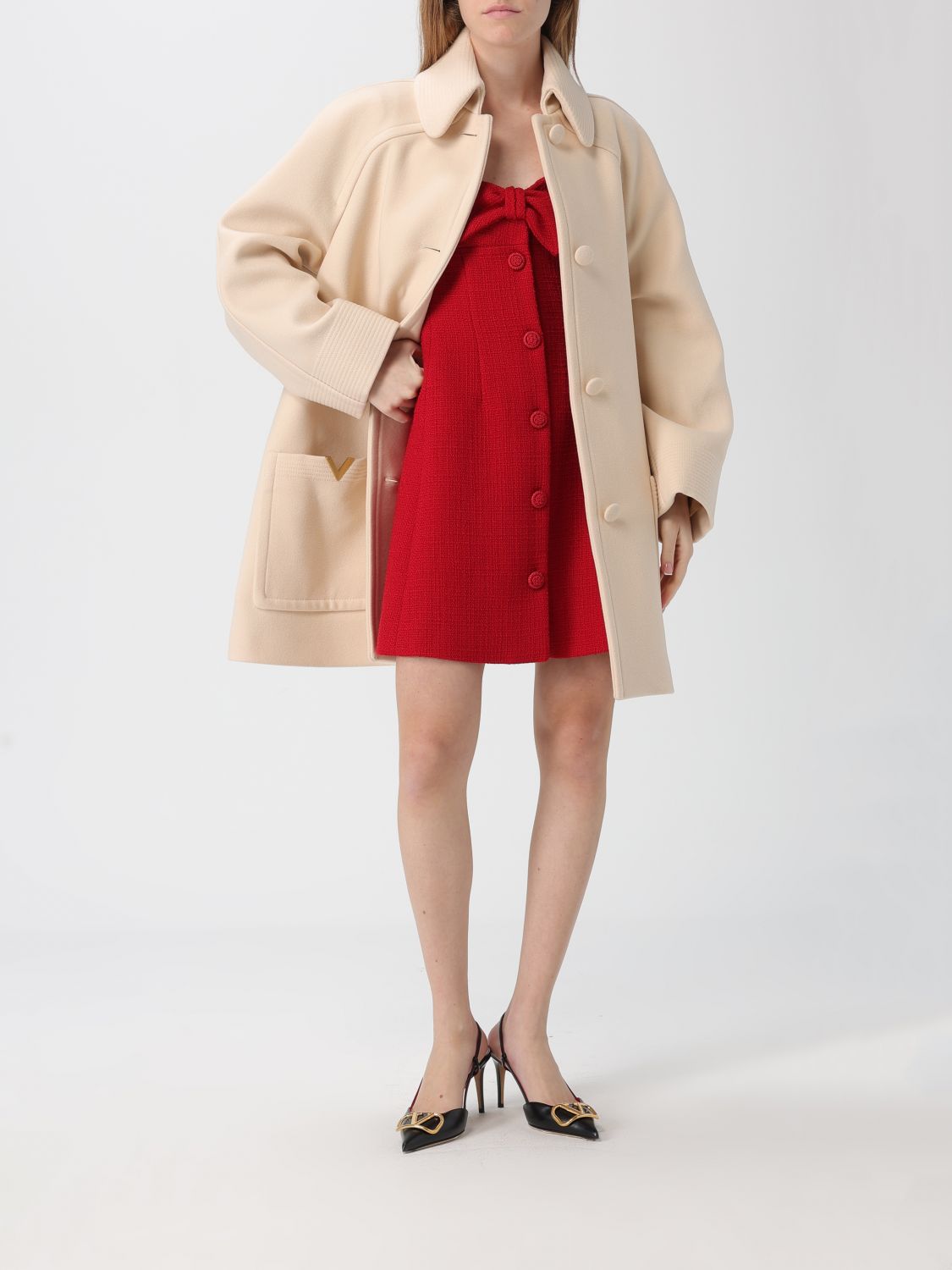 Coat Woman color Beige