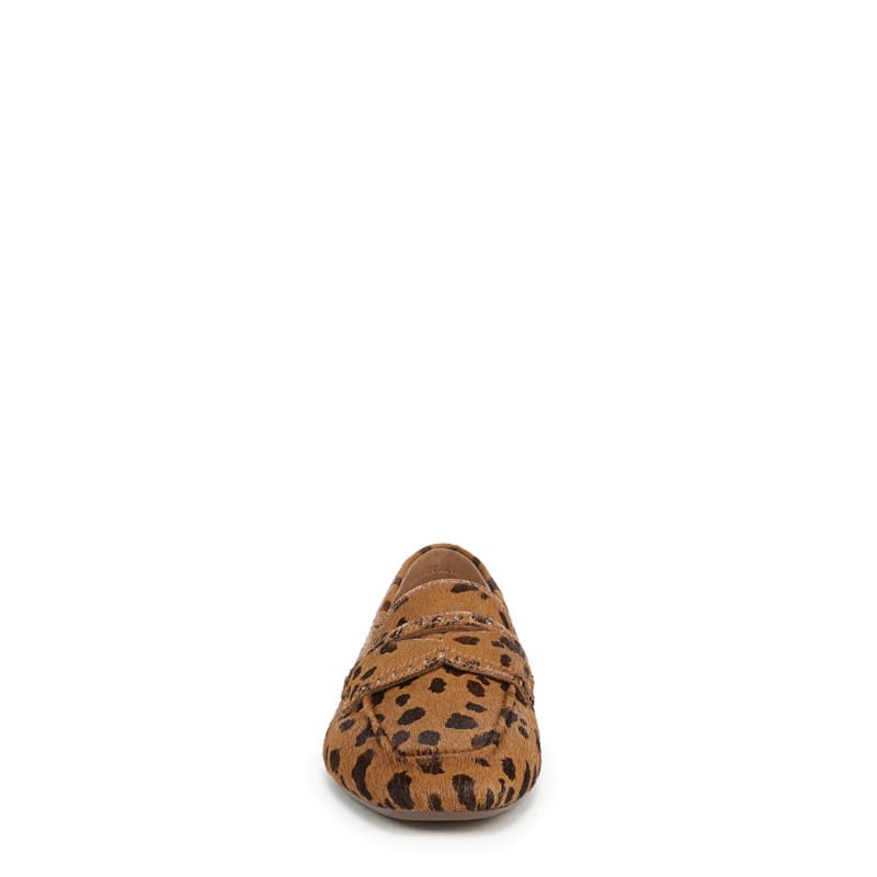 Women's Sadie Loafers (Tan Leopard Calf Hair)