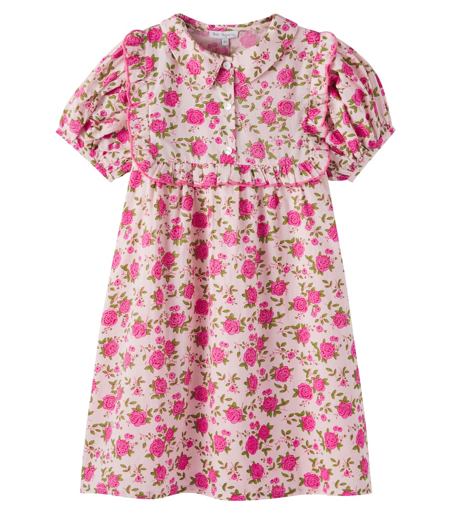 Polina floral cotton dress