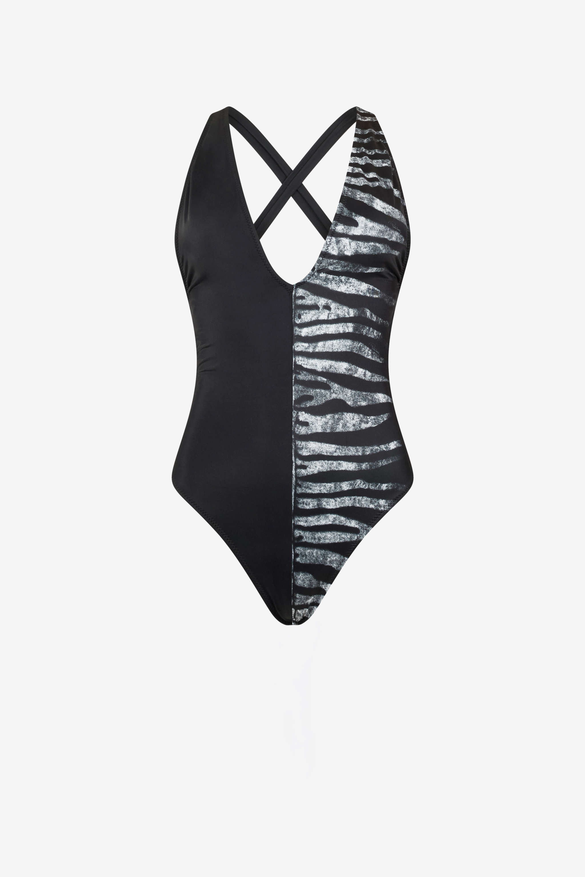 Zebra Print One-piece
