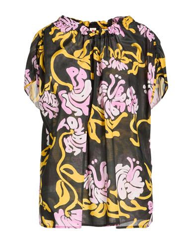 Woman Top Black Size 2 Cotton