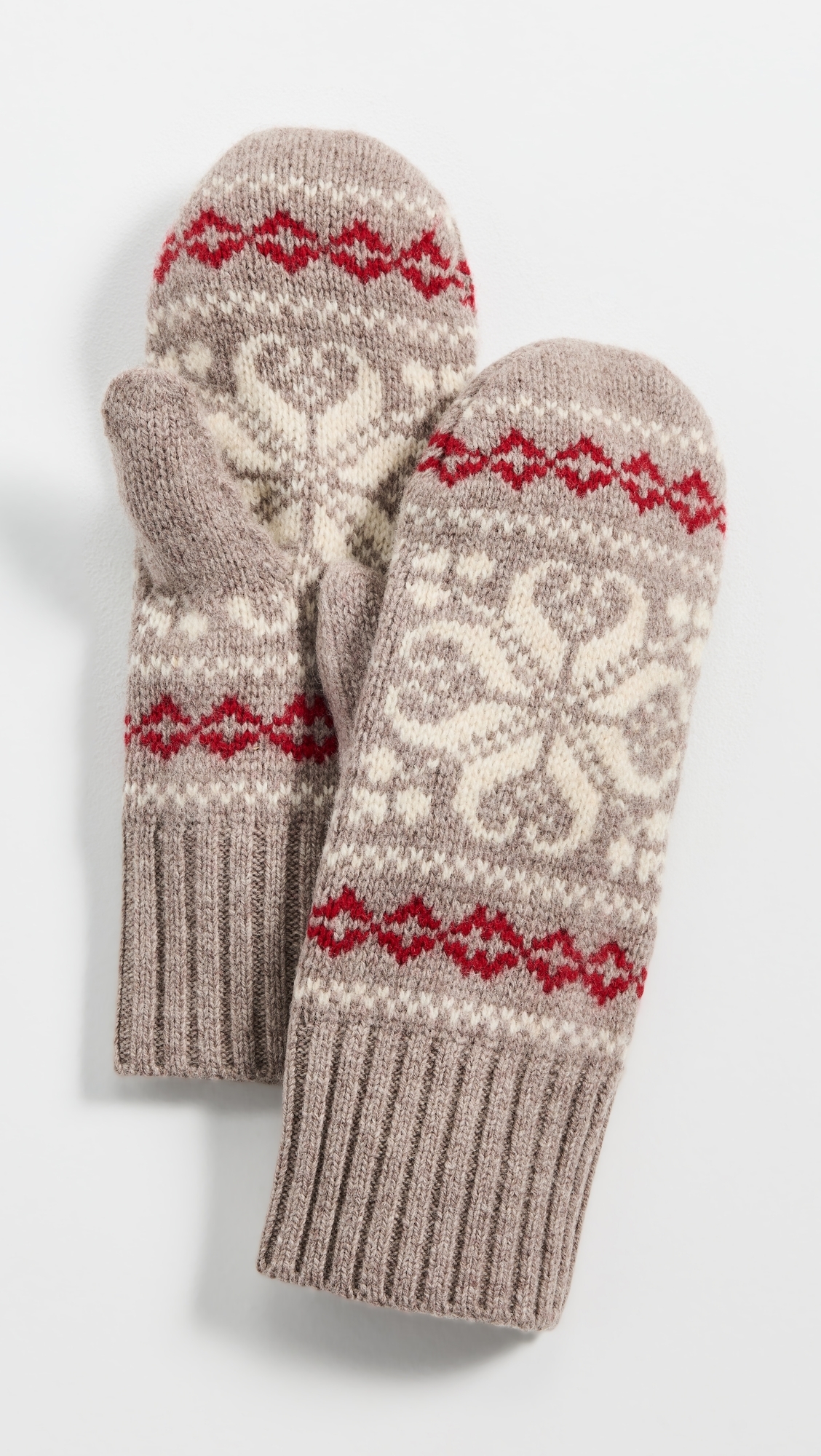 Hollis Knit Mittens Multi One Size