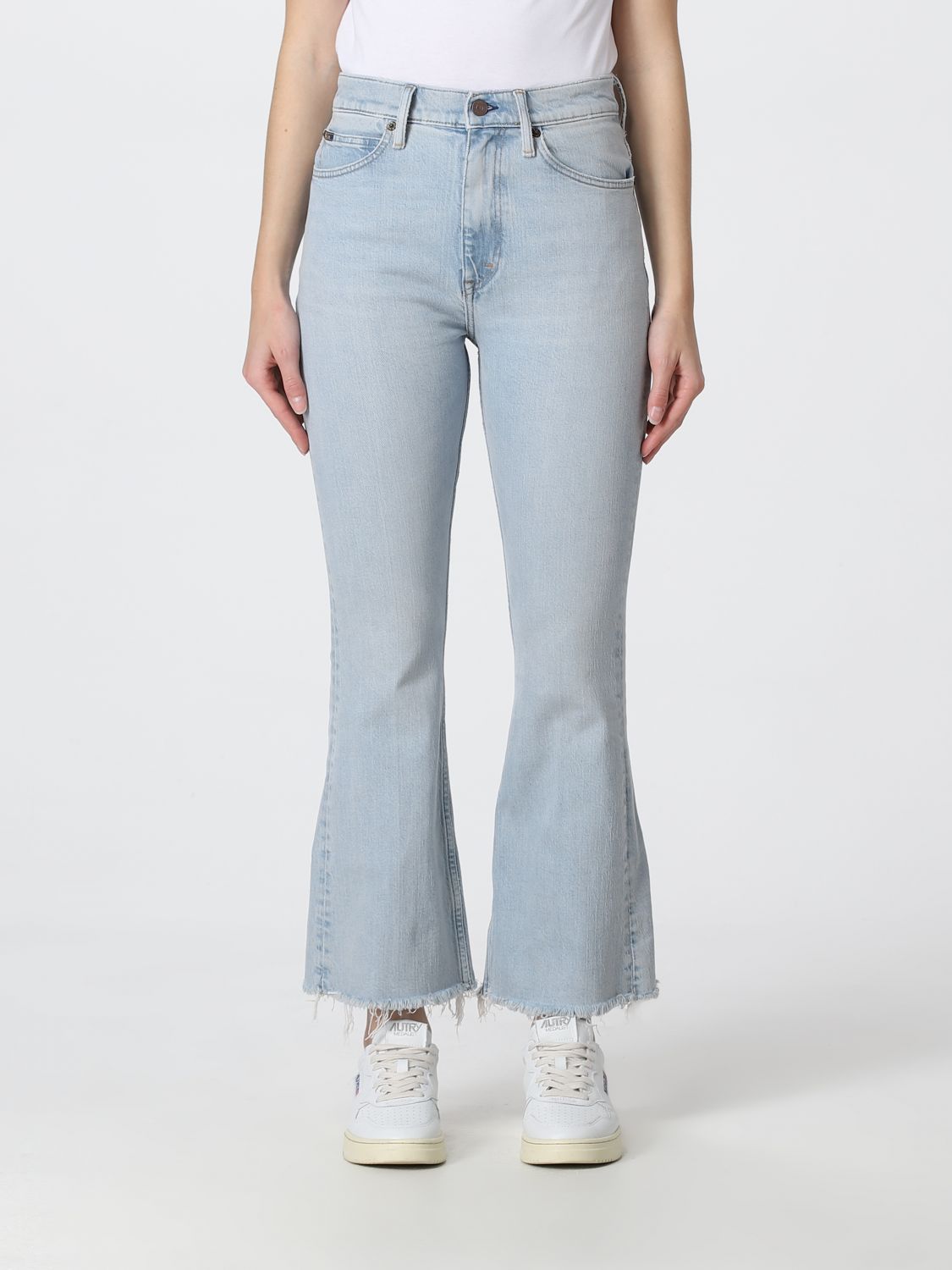 Jeans Woman color Denim