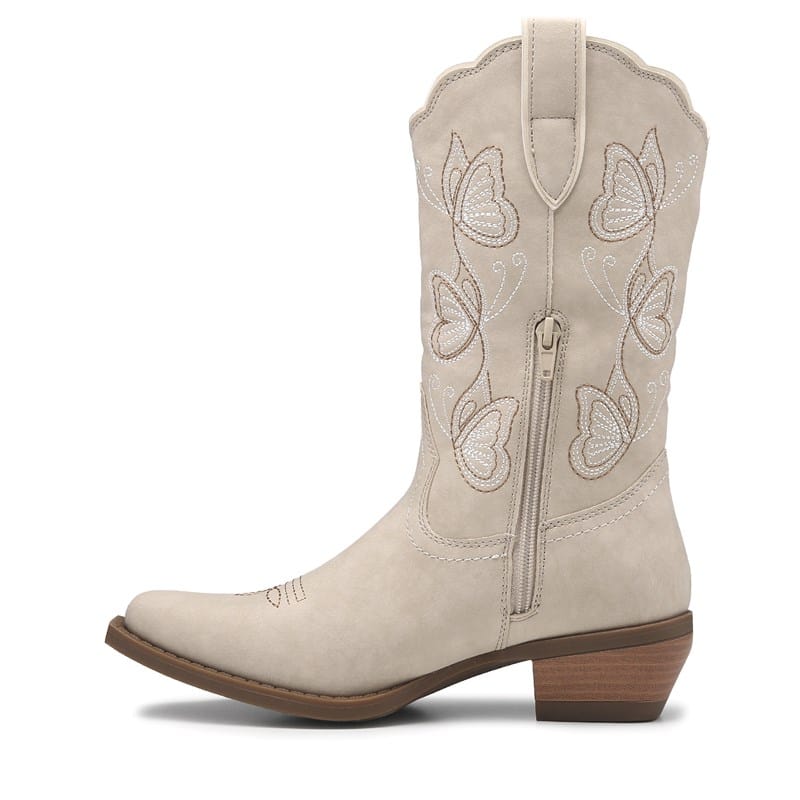 Kids' Iyla Butterfly Western Boot Little/Big Kid Boots (Light Taupe)
