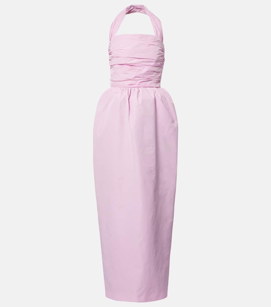 Bow-detail gown