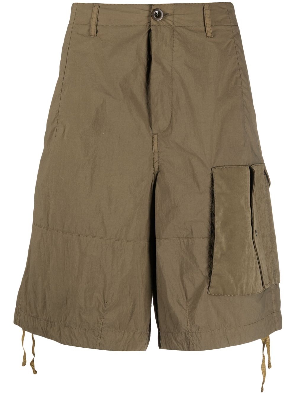 Cargo cotton shorts - Green