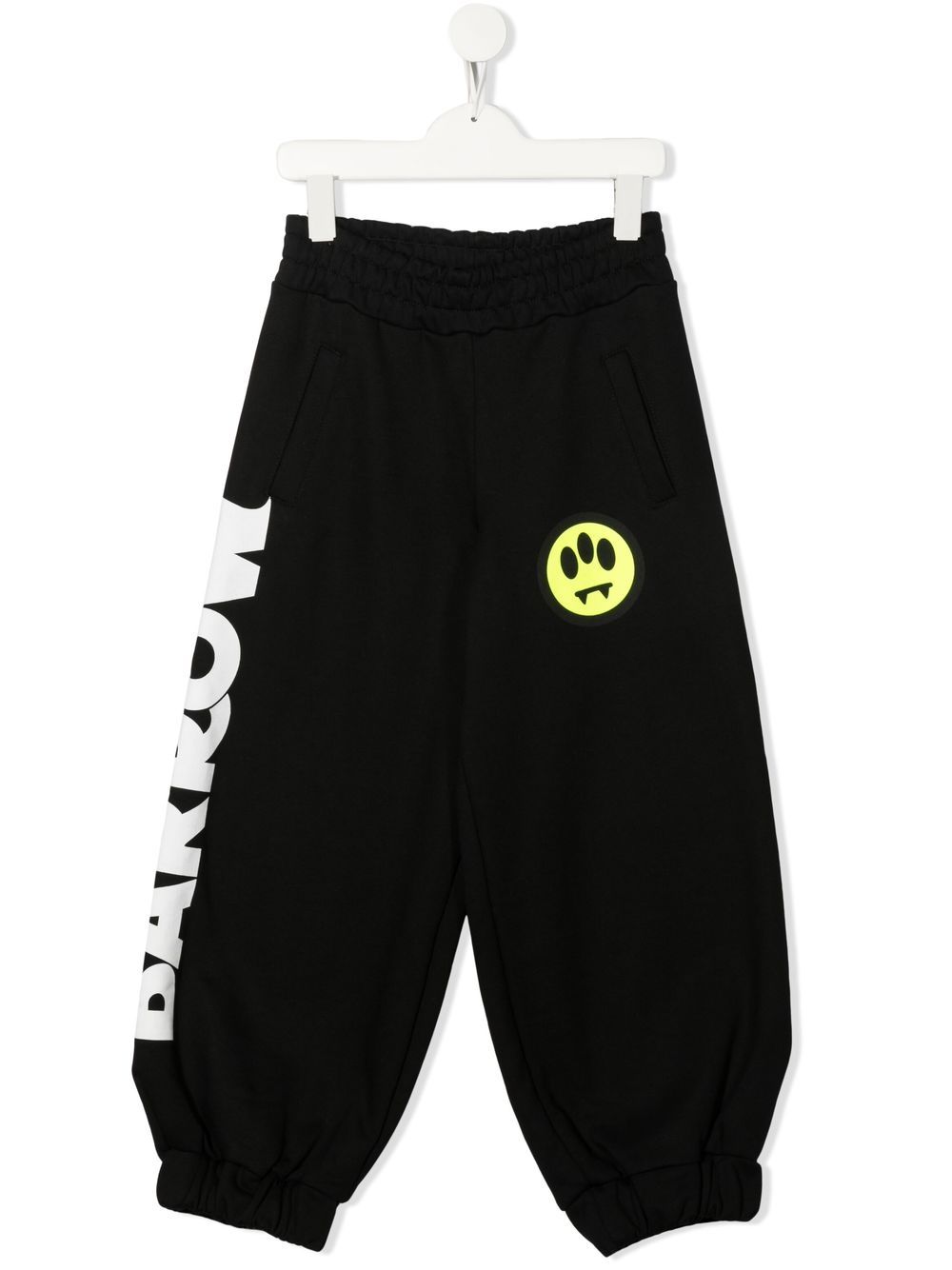Barrow kids logo-print track pants - Black