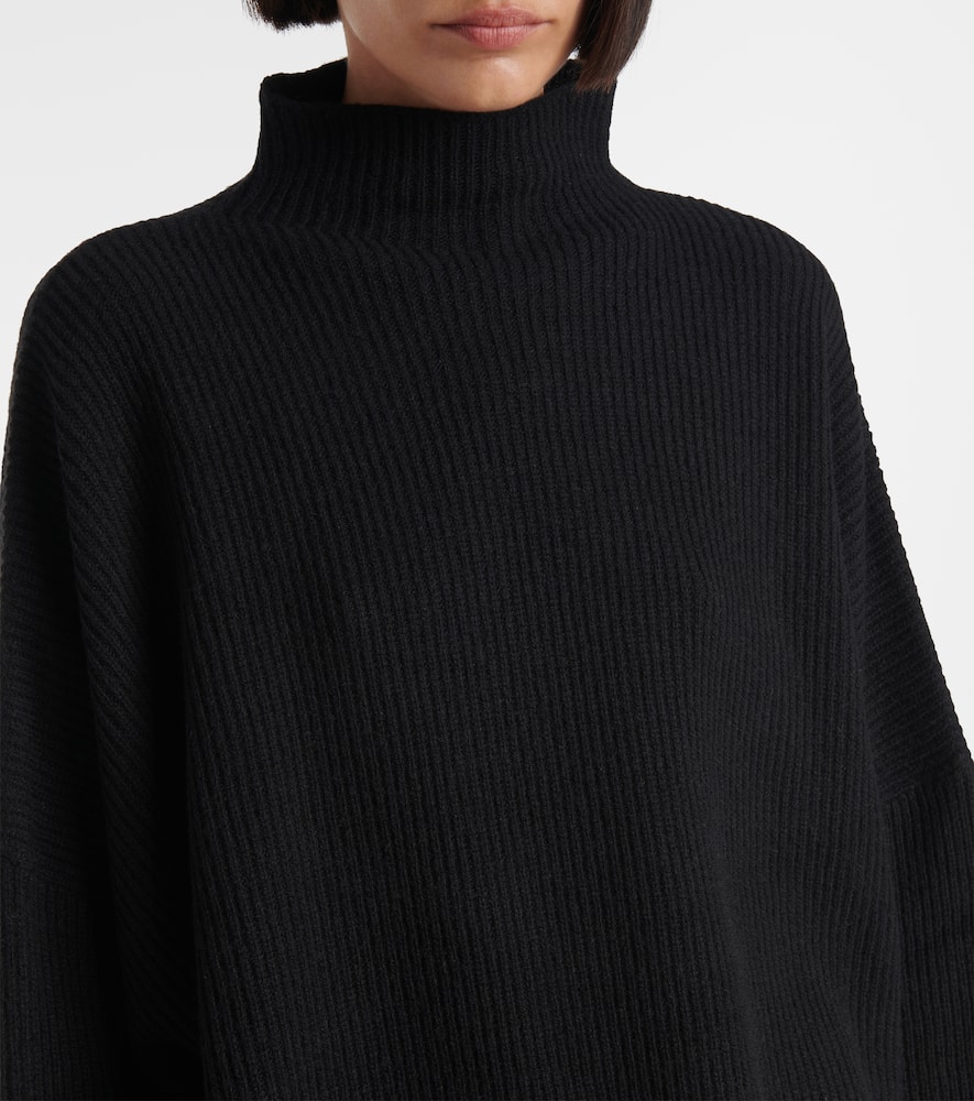 Kimm cashmere-blend mock neck sweater