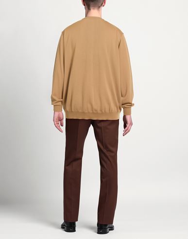Man Sweater Beige Size 48 Virgin Wool